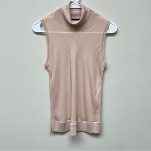 Theory Soft Flesh Silk Tank Top